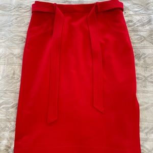 Banana Republic Red Skirt